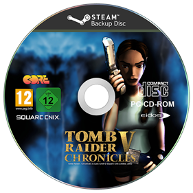 Tomb Raider: Chronicles - Fanart - Disc