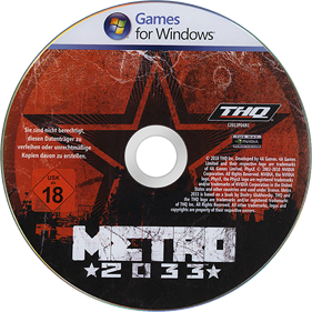 Metro 2033 - Disc Image