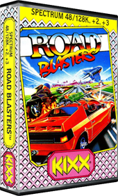 Road Blasters - Box - 3D Image