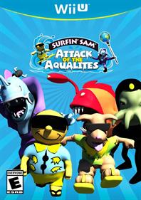 SURFIN' SAM: Attack of the Aqualites - Box - Front Image