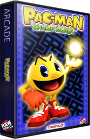 Pac-Man Chomp Mania - Box - 3D Image