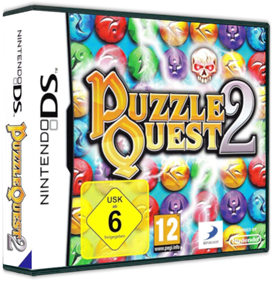 Puzzle Quest 2 - Box - 3D Image