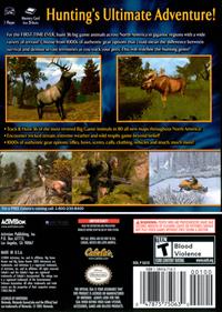 Cabela's Big Game Hunter 2005 Adventures - Box - Back Image