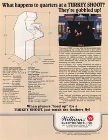 Turkey Shoot - Advertisement Flyer - Back Image
