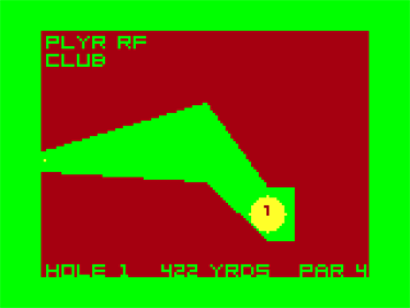 Golf (Microdeal) - Screenshot - Gameplay Image