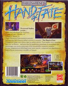 The Legend of Kyrandia: Book Two: The Hand of Fate - Box - Back Image