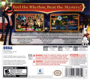 Rhythm Thief & the Emperor's Treasure - Box - Back Image