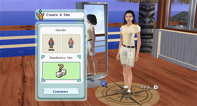 The Sims 2: Castaway - Screenshot - Game Select Image