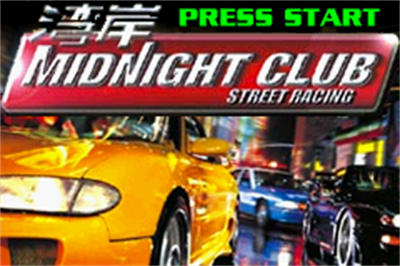 Midnight Club: Street Racing - Screenshot - Game Title Image