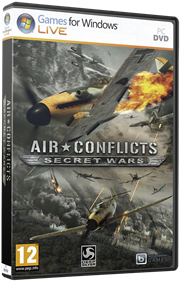 Air Conflicts: Secret Wars - Box - 3D Image