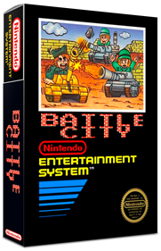 Battle City - Box - 3D Image