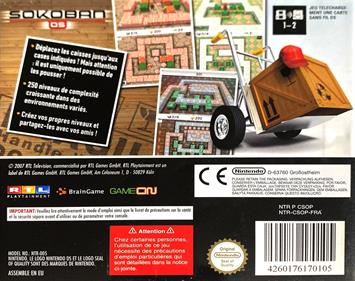 Sokoban DS - Box - Back Image