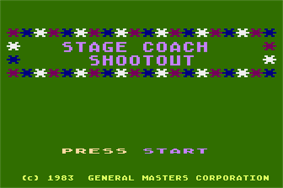Stage Coach Shootout - Screenshot - Game Title Image