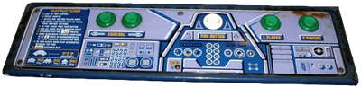 The Invaders - Arcade - Control Panel Image