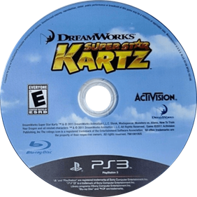 DreamWorks Super Star Kartz - Disc Image