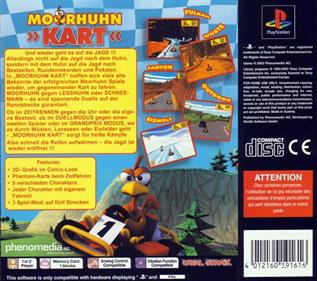 Moorhuhn Kart - Box - Back Image