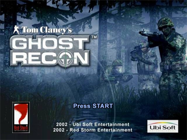 Tom Clancy's Ghost Recon - Screenshot - Game Title Image