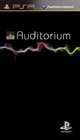 Auditorium - Fanart - Box - Front