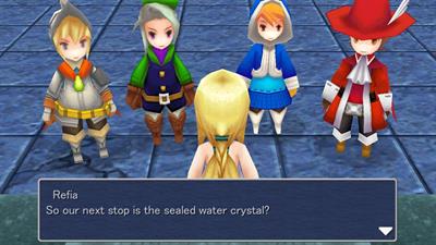 Final Fantasy III (3D Remake) - Screenshot - Gameplay Image