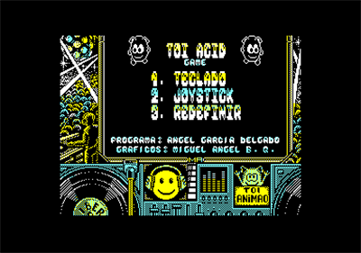 Toi Acid Game - Screenshot - Game Select Image