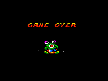 Frogger - Screenshot - Game Over Image