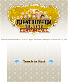 Theatrhythm Final Fantasy: Curtain Call - Screenshot - Game Title Image