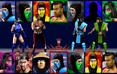 Mortal Kombat II Plus+ - Screenshot - Game Select Image