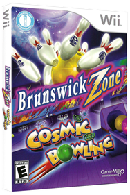 Brunswick Zone: Cosmic Bowling - Box - 3D Image