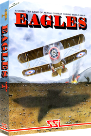 Eagles (Strategic Simulations) - Box - 3D Image
