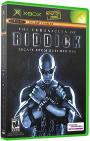 The Chronicles of Riddick: Escape from Butcher Bay - Box - 3D Image