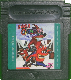 Crash II Advance - Cart - Front Image