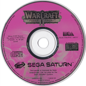 Warcraft II: The Dark Saga - Disc Image