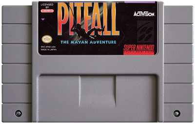 Pitfall: The Mayan Adventure - Fanart - Cart - Front