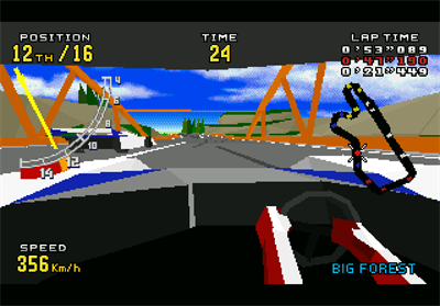 Virtua Racing Deluxe - Screenshot - Gameplay Image
