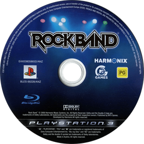 Rock Band - Disc Image