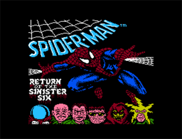 Spider-Man: Return of the Sinister Six - Screenshot - Game Title Image
