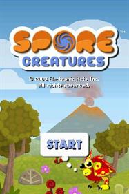 Spore Creatures - Screenshot - Game Title Image