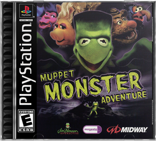 Muppet Monster Adventure - Box - Front - Reconstructed Image