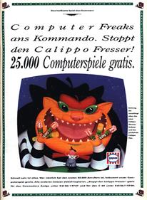 Stoppt Den Calippo Fresser - Advertisement Flyer - Front Image