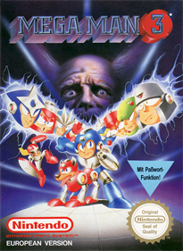 Mega Man 3 - Box - Front Image