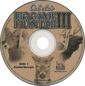 Cabela's Big Game Hunter III - Disc Image