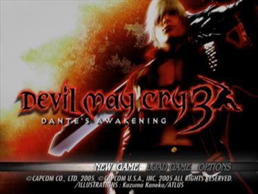 Devil May Cry 3: Dante's Awakening - Screenshot - Game Title Image