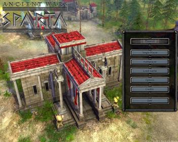 Ancient Wars: Sparta - Screenshot - Game Title Image