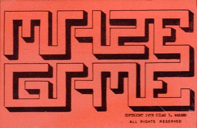 Maze Game - Box - Front Image