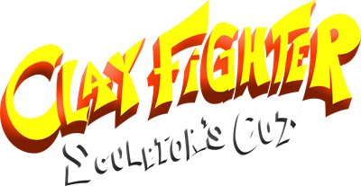 Clay Fighter: Sculptor's Cut - Clear Logo Image