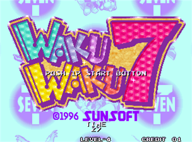 Waku Waku 7 - Screenshot - Game Title Image
