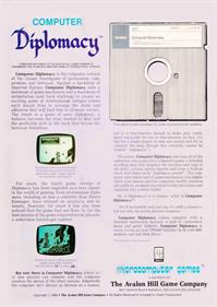 Computer Diplomacy - Box - Back Image