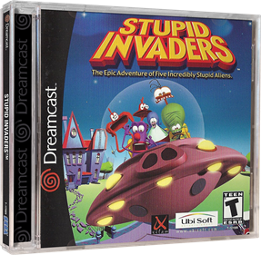 Stupid Invaders: The Epic Adventure of Five Incredibly Stupid Aliens - Box - 3D Image