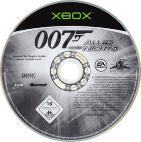 007: Everything or Nothing - Disc Image