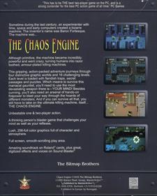 The Chaos Engine - Box - Back Image
